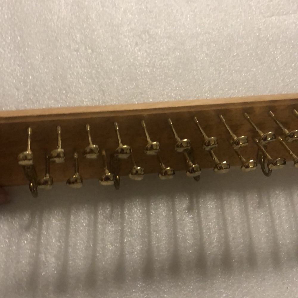 Golf wooden tie holder - Picture 4 of 10